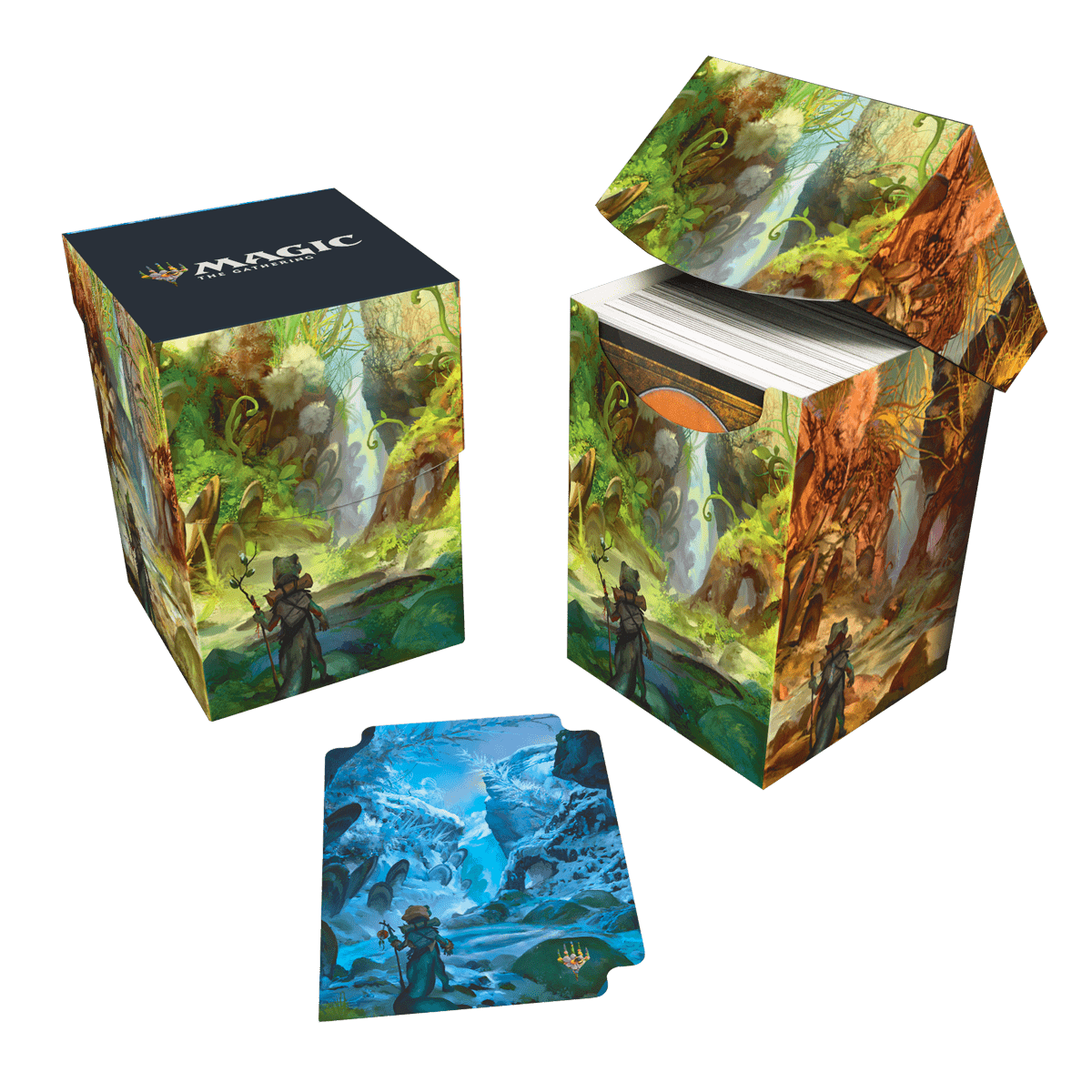 Bloomburrow Hazel of the Rootbloom (Commander - Animated Army Red/Green) 100+ Deck Box® A for Magic: The Gathering | Ultra PRO International Bloomburrow Hazel of the Rootbloom (Commander - Animated Army Red/Green) 100+ Deck Box® A for Magic: The Gathering | Ultra PRO International