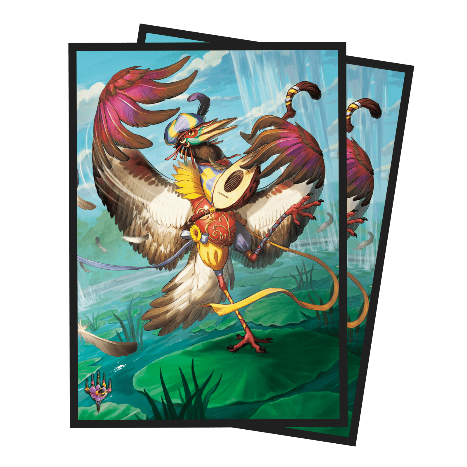 Bloomburrow Zinnia, Valley's Voice Deck Protector Sleeves (100ct