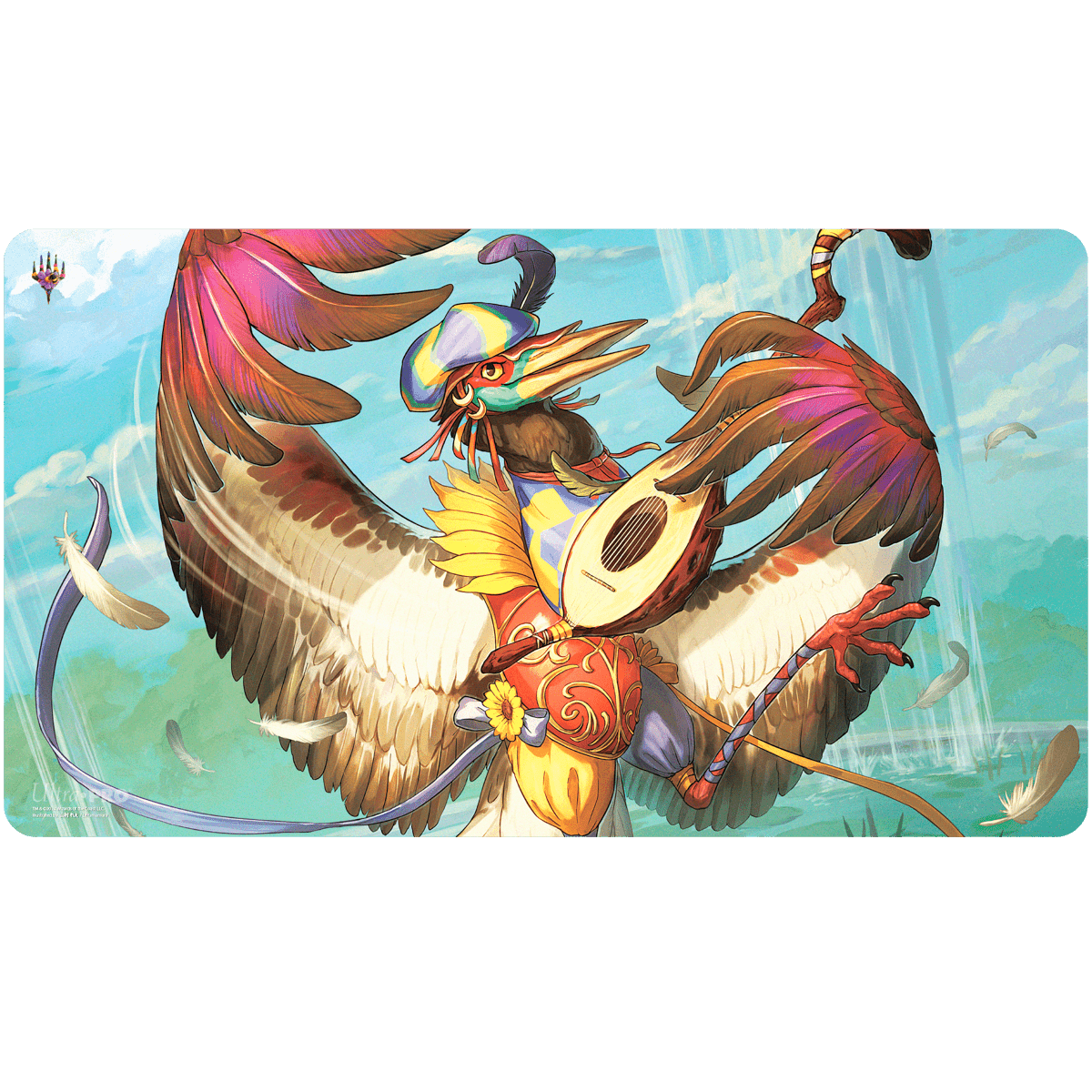 Bloomburrow Zinnia, Valley's Voice Playmat for Magic: The