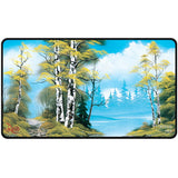 Bob Ross Lakeside Path Black Stitched Playmat - E - 16527 - Ultra PRO - Ultra PRO International