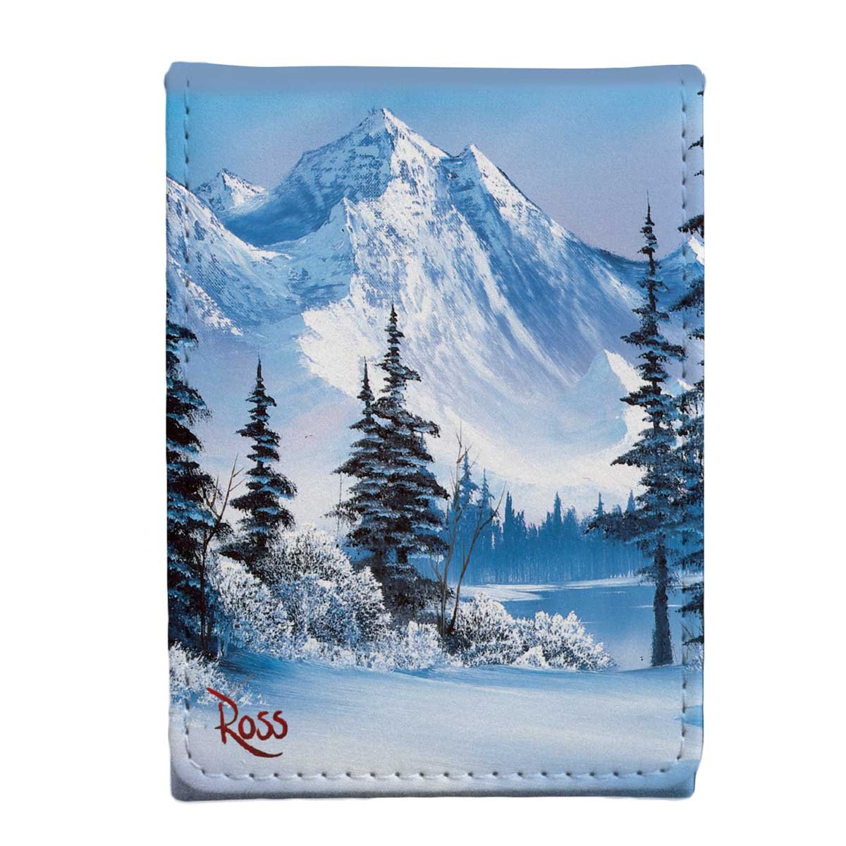 Bob Ross - Winter Paradise ALCOVE® Flip DECK BOX® for Tabletop Gaming - E-16520 - Ultra PRO - Ultra PRO International