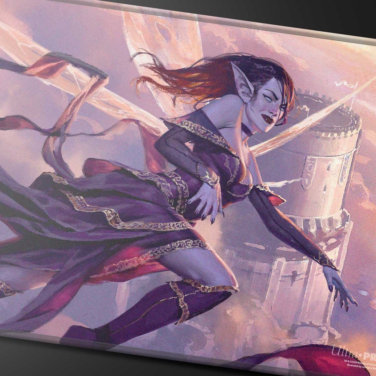 mtg alela artful provocateur commander deck Commander Series #4 Shard - Alela Stitched Standard Gaming Playmat for Magic: The Gathering