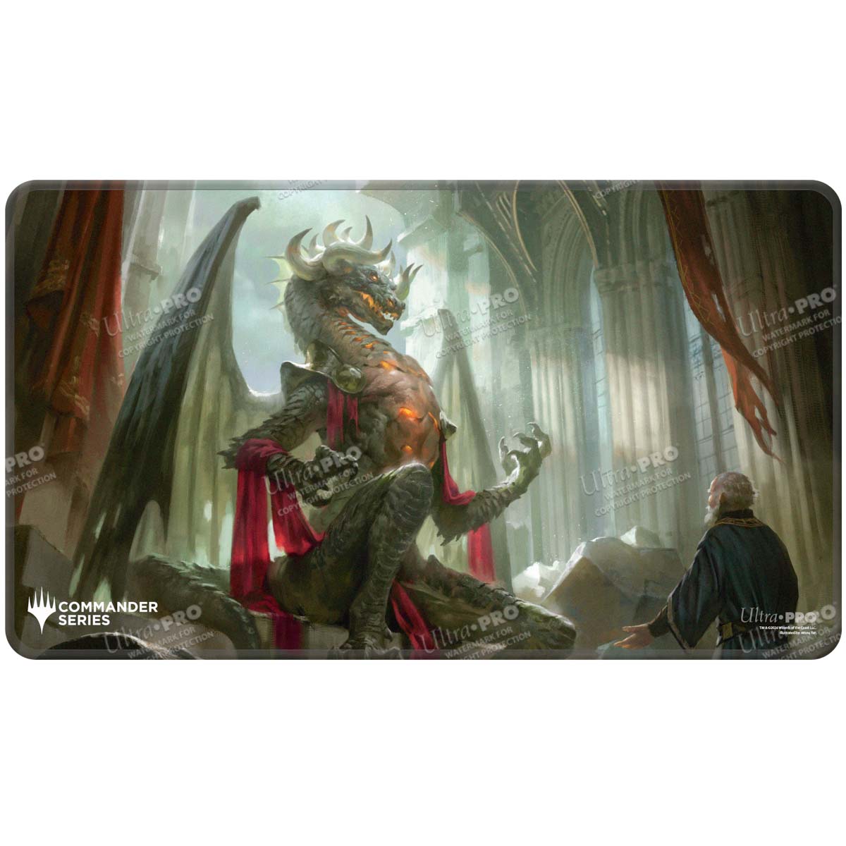 korvold mtg commander deck Commander Series #4 Shard - Korvold Stitched Standard Gaming Playmat for Magic:  The Gathering