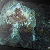 Commander Series 5 - Three Color Wedge - Myrkul Stitched Playmat for Magic: The Gathering - E - 38475 - Ultra PRO International - Ultra PRO International