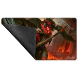 Commander Series 7 Karlach, Fury of Avernus Stitched Playmat for Magic: The Gathering - E - 38782 - Ultra PRO International - Ultra PRO International