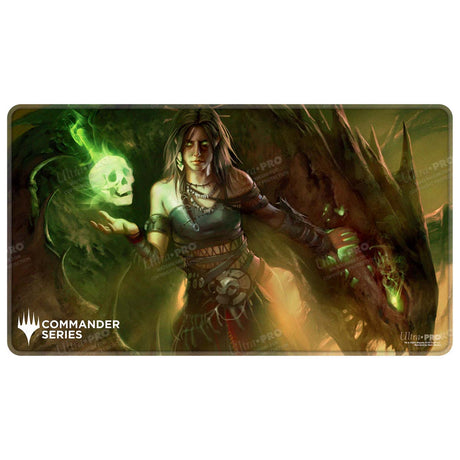 Commander Series 7 Meren of Clan Nel Toth Stitched Playmat for Magic: The Gathering - E - 38785 - Ultra PRO International - Ultra PRO International