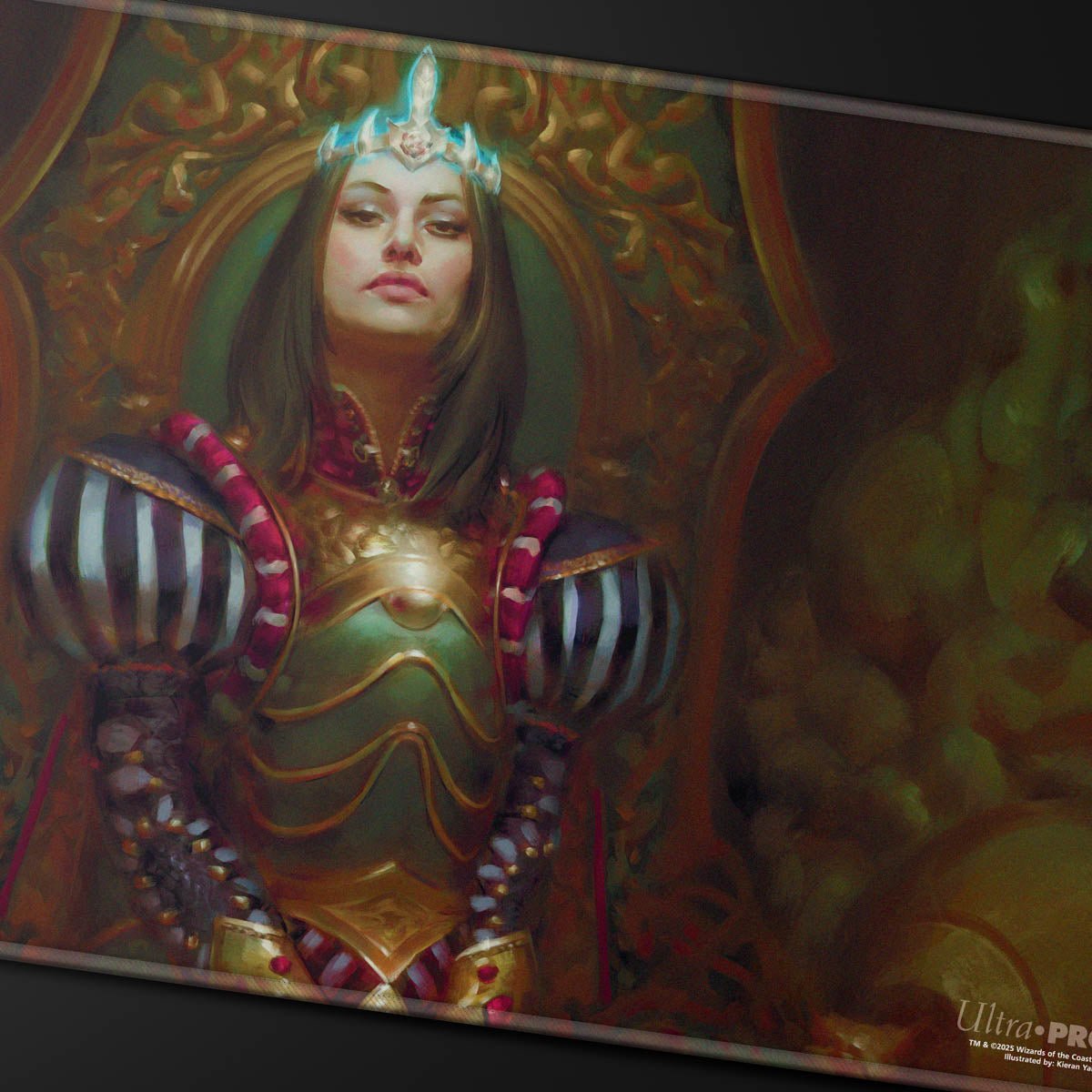 Commander Series 7 Queen Marchesa Stitched Playmat for Magic: The Gathering - E - 38786 - Ultra PRO International - Ultra PRO International