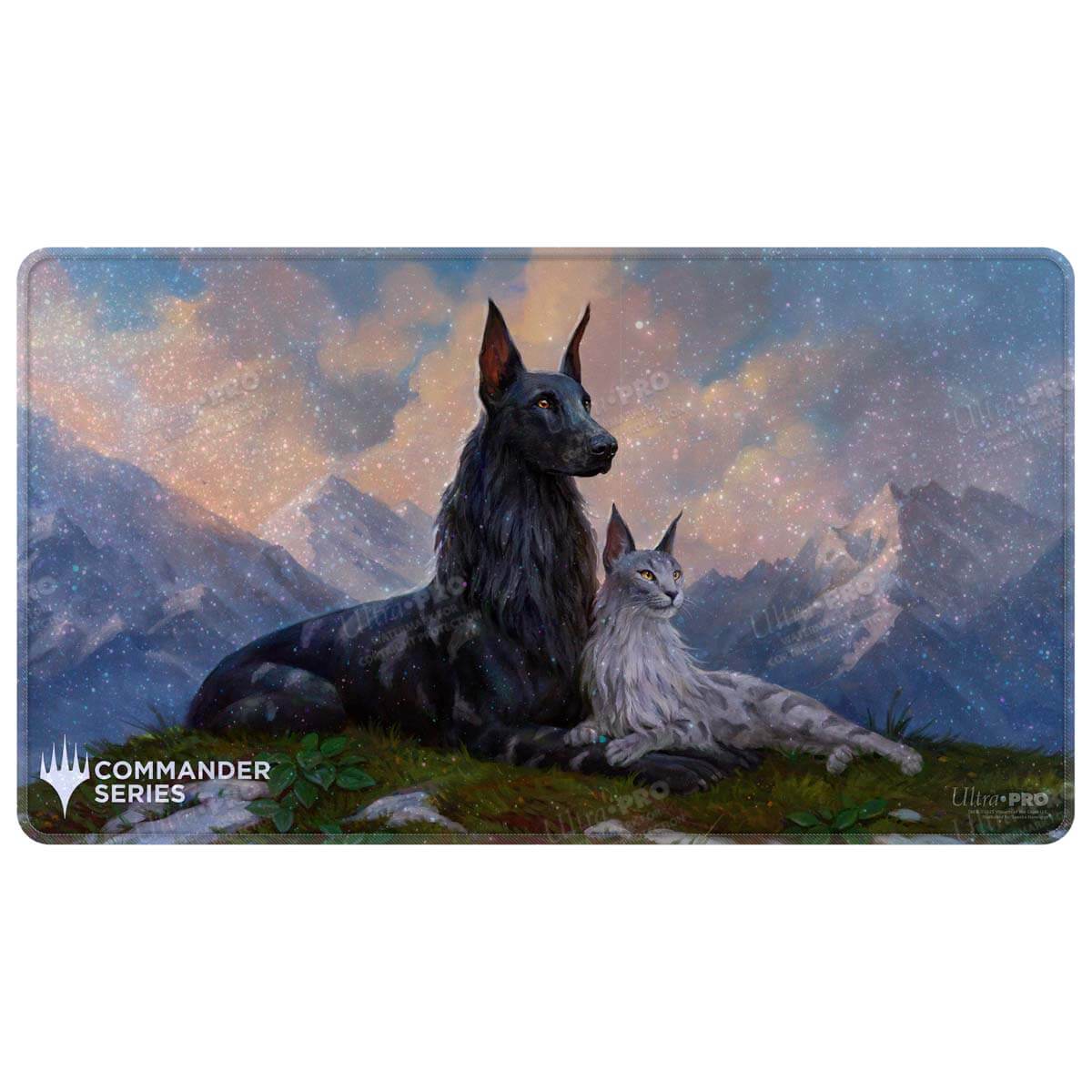rin and seri card sleeves Commander Series #8 Rin and Seri, Inseparable HOLOFOIL® Playmat for Ma –  Ultra PRO International