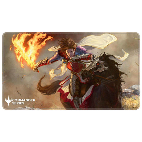 Commander Series 8 Syr Gwyn, Hero of Ashvale Stitched Playmat for Magic: The Gathering - E-38924 - Ultra PRO - Ultra PRO International