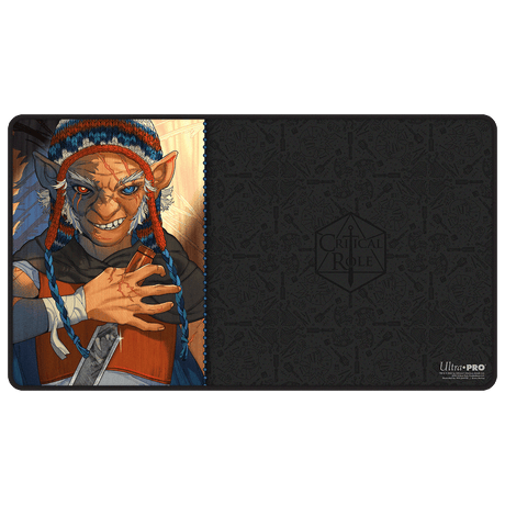 Critical Role: Bells Hells - Portrait Series Chetney Pock O’Pea Black-Stitched Playmat for Tabletop Gaming - 32031 - Ultra PRO- Ultra PRO International