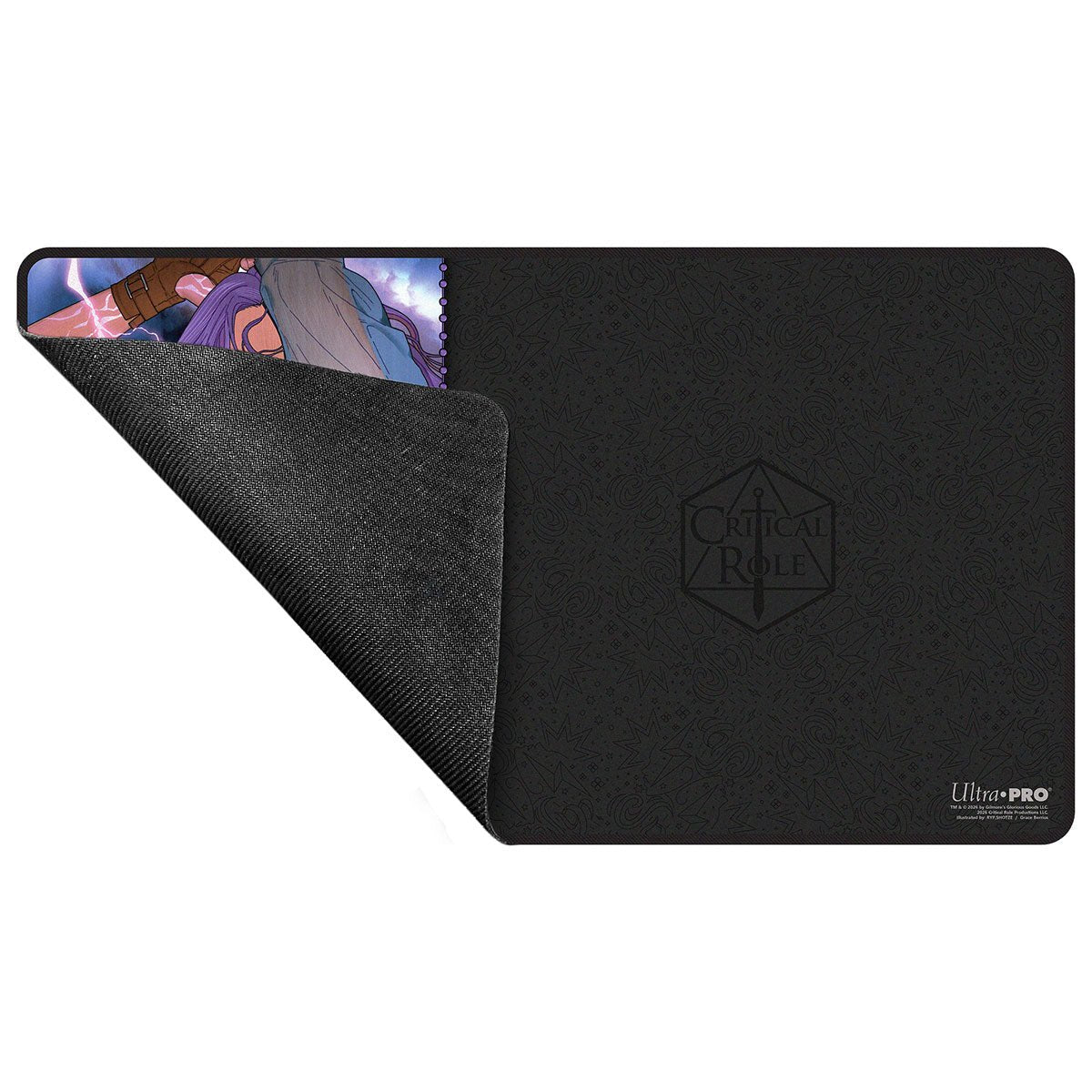 Critical Role: Bells Hells - Portrait Series Imogen Temult Black-Stitched Playmat for Tabletop Gaming - 32034 - Ultra PRO- Ultra PRO International