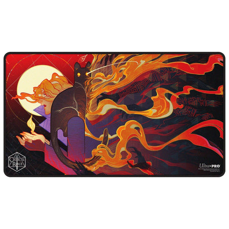 Critical Role Radiants: The Mighty Nein Caleb Widogast Black - Stitched Playmat for Tabletop Gaming - E-LE17746 - Ultra PRO International - Ultra PRO International