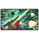 Critical Role Radiants: The Mighty Nein Fjord Stone Black - Stitched Playmat for Tabletop Gaming - E-LE17747 - Ultra PRO International - Ultra PRO International