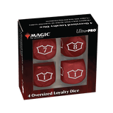 Deluxe D6 Loyalty Dice Set (4ct) with 7-12 for Magic: The Deluxe D6 Loyalty Dice Set (4ct) with 7-12 for Magic: The