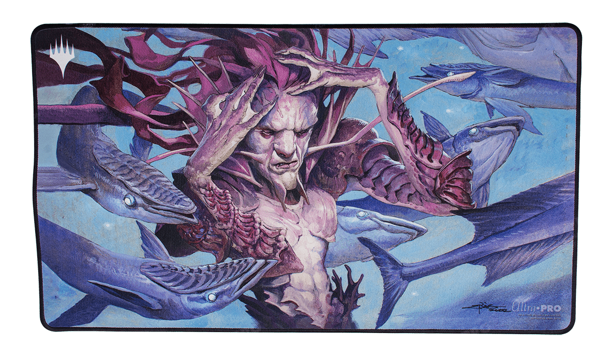 Alfombrilla De Juego Cosida Fallout V.A.T.S. Para Magic The Gathering - 24x13.5 Pulgadas, Antideslizante