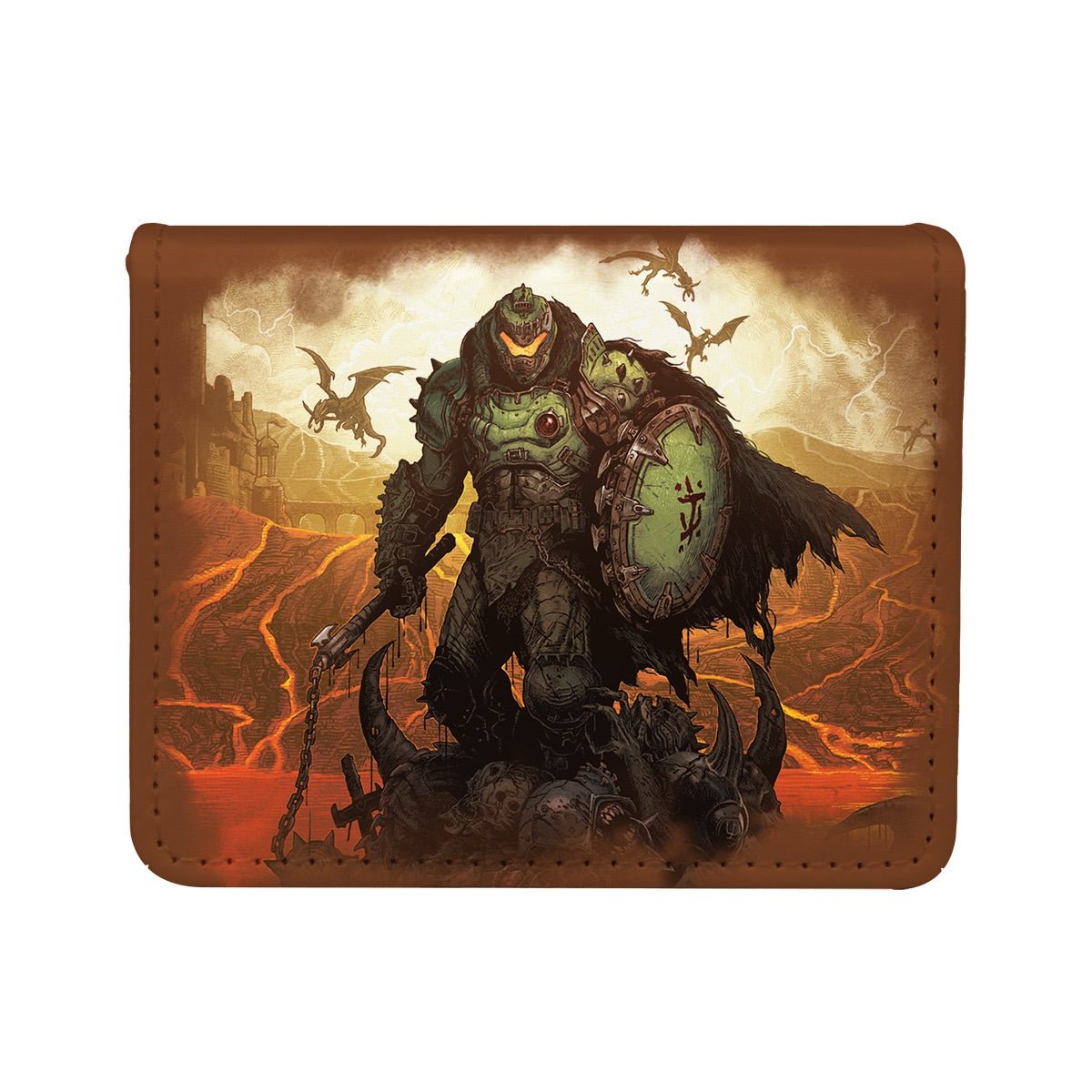 DOOM: THE DARK AGES - WRATH - Alcove Edge Deck Box - E-16613 - Ultra PRO - Ultra PRO International