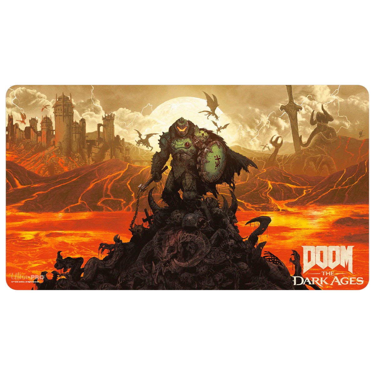 DOOM: THE DARK AGES - WRATH - Playmat - E-16617 - Ultra PRO - Ultra PRO International