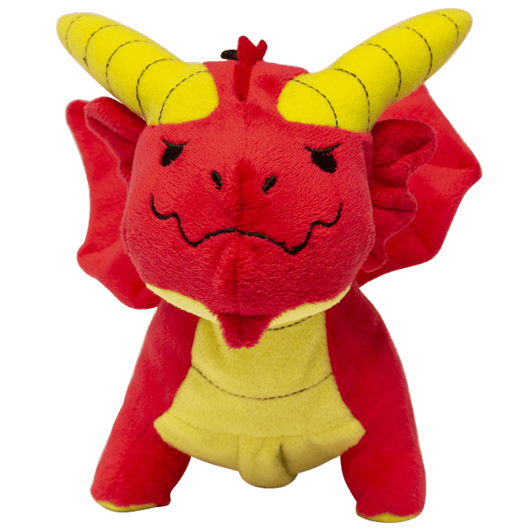 Set De Dés Dragon Rouge – D&D Polyédriques – Sac Inclus – Cadeau Aventurier
