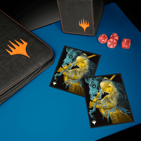 mtg duskmourn card sleeves Ultra Pro Deck Protector - Standard Size - 100ct - Duskmourn: House of Horror - The Wandering Rescuer The Gathering feature full Magic the Gathering Duskmourn House