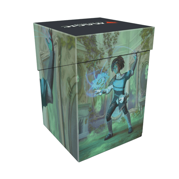Duskmourn Zimone, Mystery Unraveler (Commander) 100+ Deck Box for
