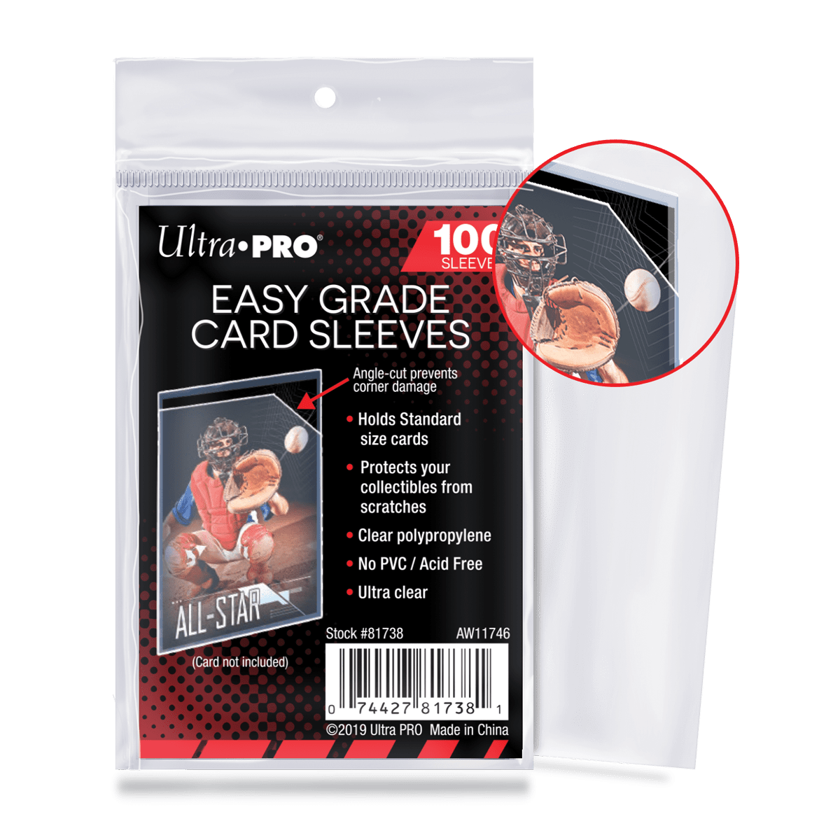 Easy Grade Card Sleeves (100ct) for Standard Size Cards | Ultra PRO  International