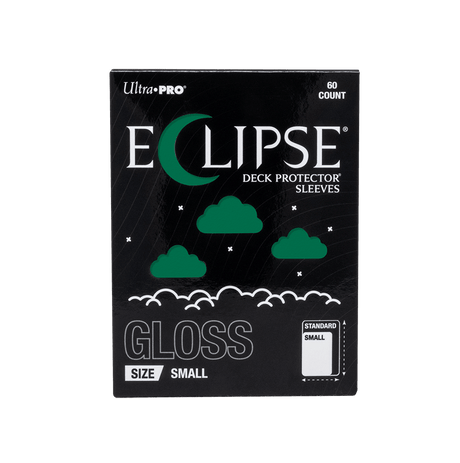 ECLIPSE® Gloss Small DECK PROTECTOR® Sleeves: Forest Green - 60ct - E-16715 - Ultra PRO- Ultra PRO International