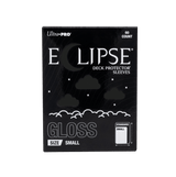 ECLIPSE® Gloss Small DECK PROTECTOR® Sleeves: Jet Black - 60ct - E-16710 - Ultra PRO- Ultra PRO International