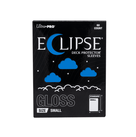 ECLIPSE® Gloss Small DECK PROTECTOR® Sleeves: Pacific Blue - 60ct - E-16712 - Ultra PRO- Ultra PRO International