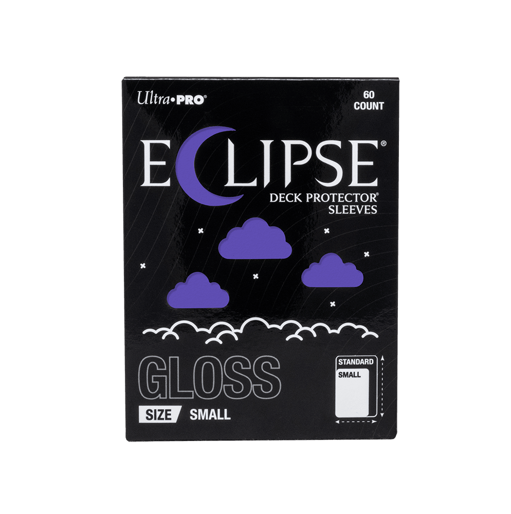ECLIPSE® Gloss Small DECK PROTECTOR® Sleeves: Royal Purple - 60ct - E-16716 - Ultra PRO- Ultra PRO International