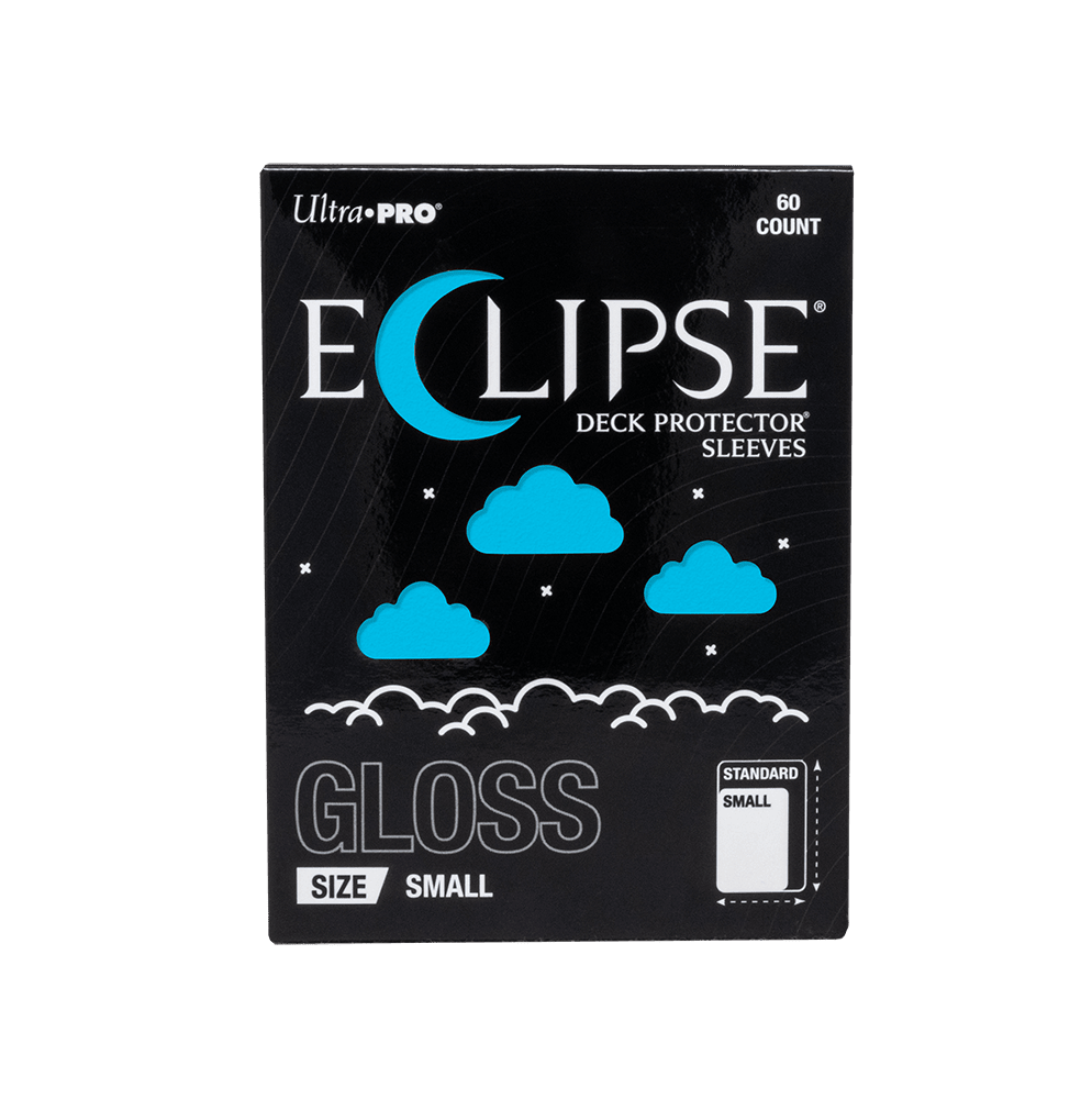 ECLIPSE® Gloss Small DECK PROTECTOR® Sleeves: Sky Blue - 60ct - E-16713 - Ultra PRO- Ultra PRO International