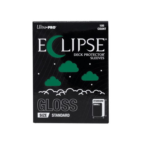 ECLIPSE® Gloss Standard DECK PROTECTOR® Sleeves: Forest Green - 105ct - E-16705 - Ultra PRO- Ultra PRO International