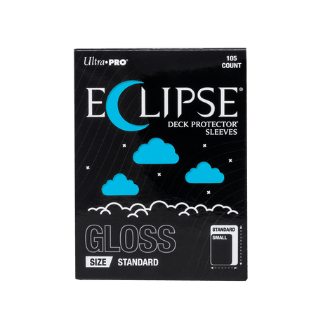 ECLIPSE® Gloss Standard DECK PROTECTOR® Sleeves: Sky Blue - 105ct - E-16703 - Ultra PRO- Ultra PRO International
