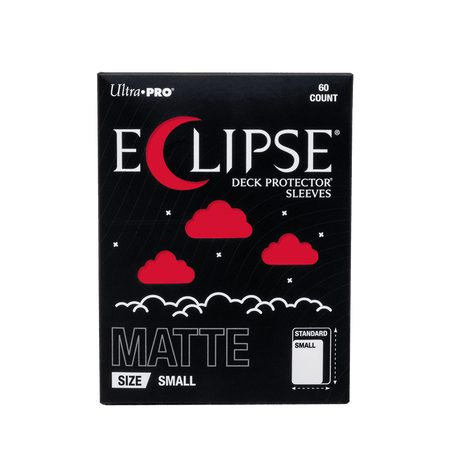 ECLIPSE® Matte Small DECK PROTECTOR® Sleeves: Apple Red - 60ct - E-16694 - Ultra PRO- Ultra PRO International