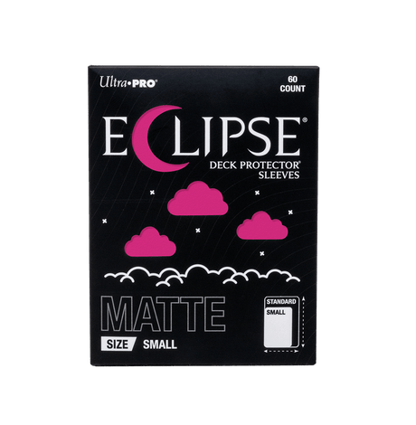 ECLIPSE® Matte Small DECK PROTECTOR® Sleeves: Hot Pink - 60ct - E-16698 - Ultra PRO- Ultra PRO International
