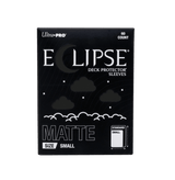ECLIPSE® Matte Small DECK PROTECTOR® Sleeves: Jet Black - 60ct - E-16690 - Ultra PRO- Ultra PRO International