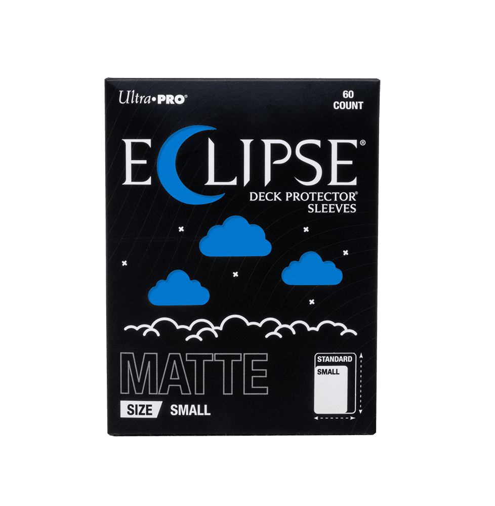 ECLIPSE® Matte Small DECK PROTECTOR® Sleeves: Pacific Blue - 60ct - E-16692 - Ultra PRO- Ultra PRO International