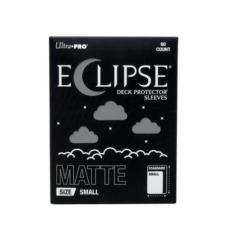 ECLIPSE® Matte Small DECK PROTECTOR® Sleeves: Smoke Grey - 60ct - E-16699 - Ultra PRO- Ultra PRO International