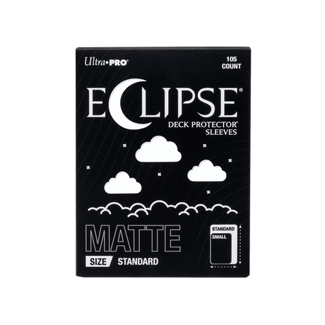 ECLIPSE® Matte Standard DECK PROTECTOR® Sleeves: Arctic White - 105ct - E-16681 - Ultra PRO- Ultra PRO International