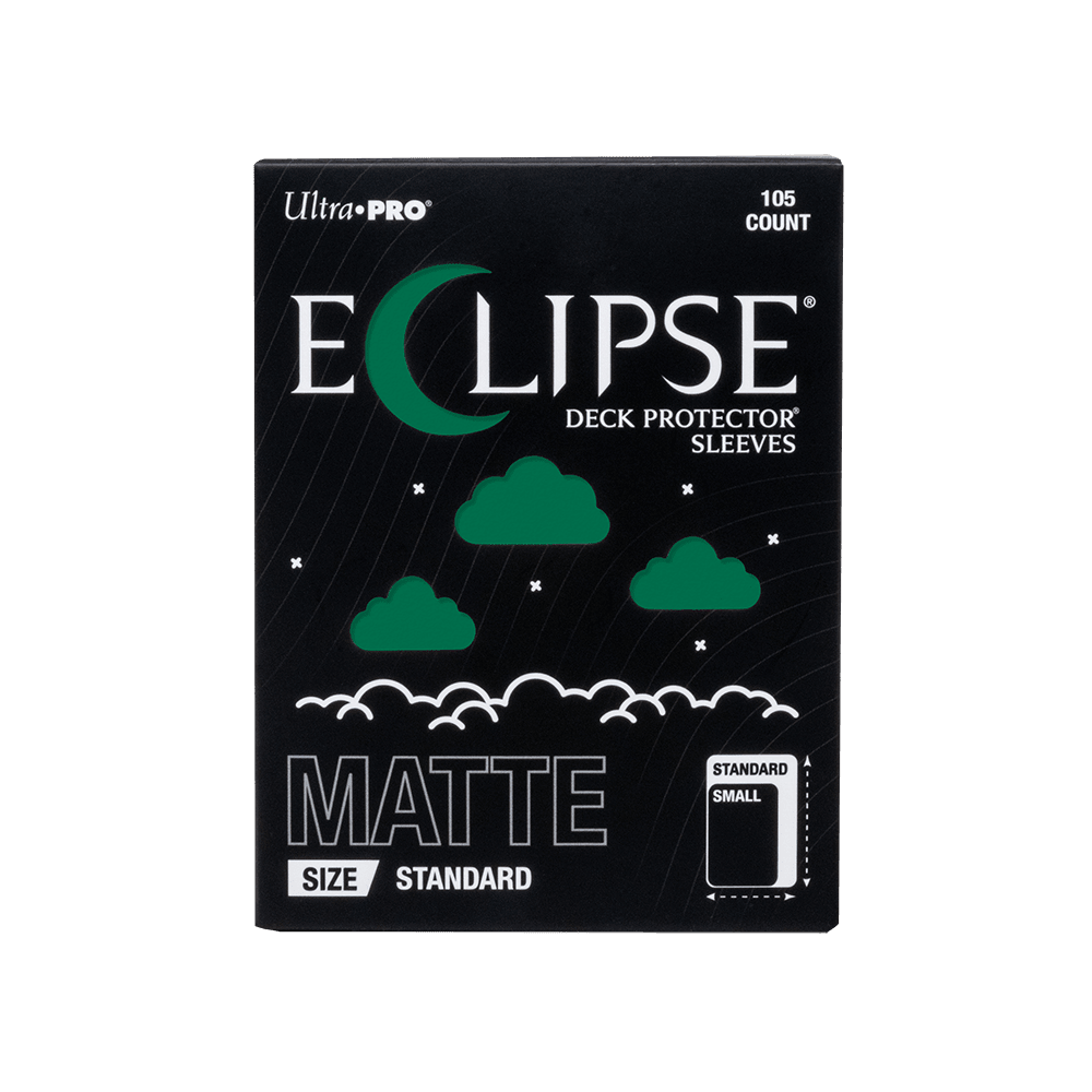 ECLIPSE® Matte Standard DECK PROTECTOR® Sleeves: Forest Green - 105ct - E-16685 - Ultra PRO- Ultra PRO International