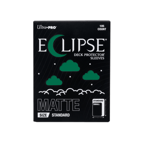 ECLIPSE® Matte Standard DECK PROTECTOR® Sleeves: Forest Green - 105ct - E-16685 - Ultra PRO- Ultra PRO International