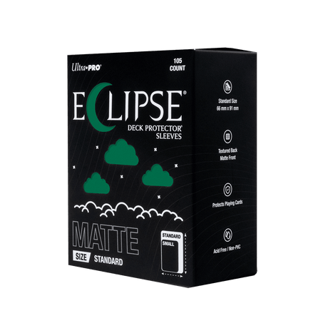 ECLIPSE® Matte Standard DECK PROTECTOR® Sleeves: Forest Green - 105ct - E-16685 - Ultra PRO- Ultra PRO International