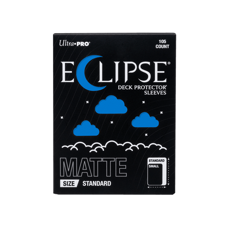 ECLIPSE® Matte Standard DECK PROTECTOR® Sleeves: Pacific Blue - 105ct - E-16682 - Ultra PRO- Ultra PRO International