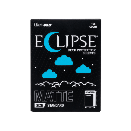ECLIPSE® Matte Standard DECK PROTECTOR® Sleeves: Sky Blue - 105ct - E-16683 - Ultra PRO- Ultra PRO International