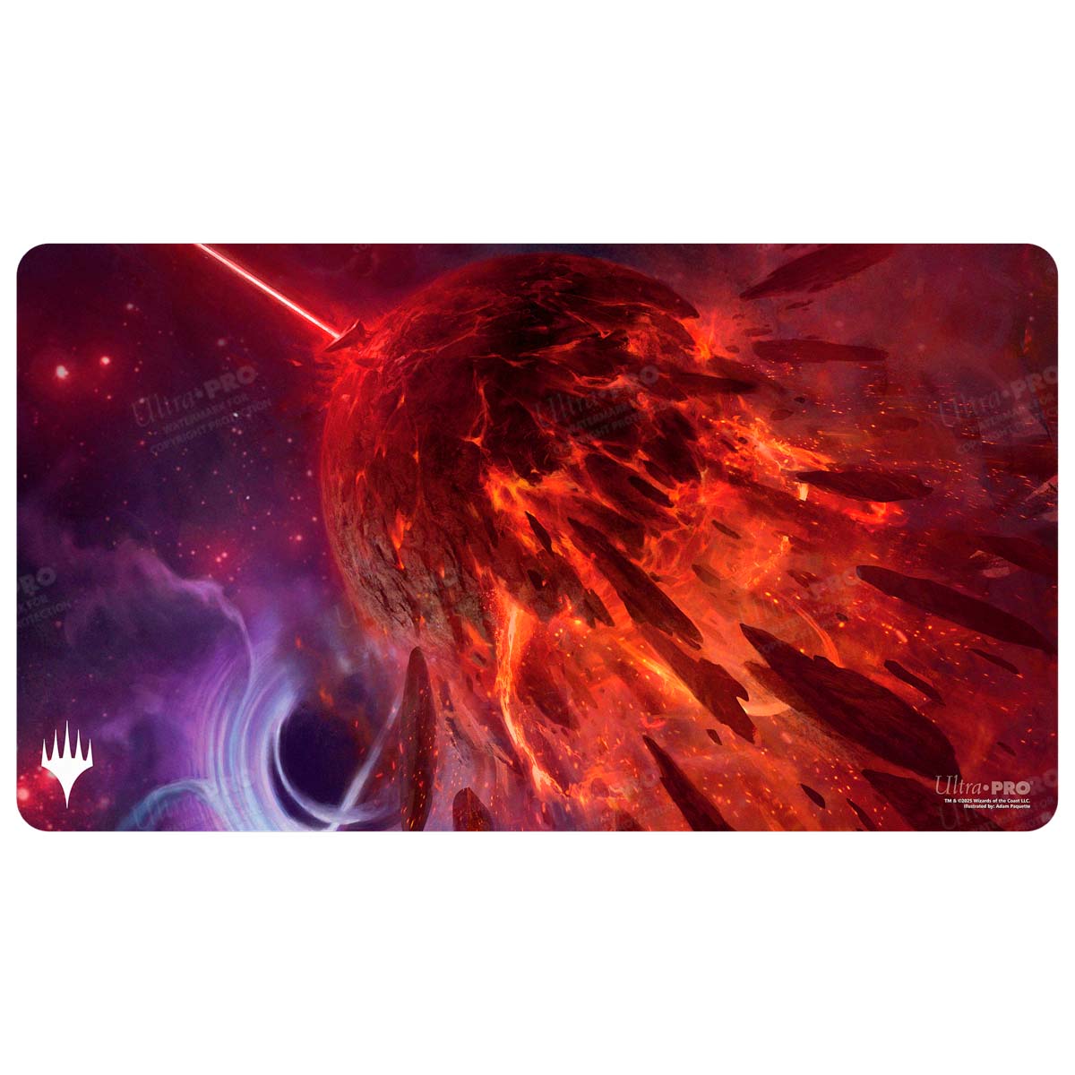Edge of Eternities Kavaron, Memorial World Playmat Mythic Land Red for Magic: The Gathering - E - 38880 - Ultra PRO - Ultra PRO International