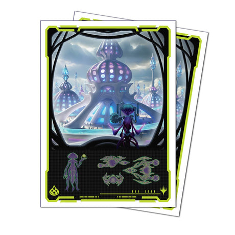 Edge of Eternities Uthros, Titanic Godcore 105ct APEX™ Deck Protector Sleeves for Magic: The Gathering - E - 38857 - Ultra PRO - Ultra PRO International