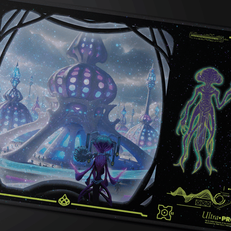 Edge Of Eternities Evendo, Waking Haven Holofoil® Playmat For Magic The Gathering 5177394 Edge Of Eternities Evendo, Waking Haven Holofoil® Playmat For Magic The Gathering 5177394