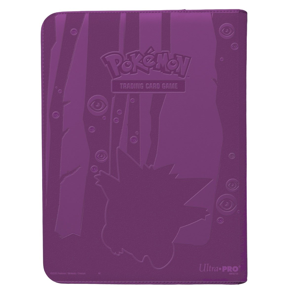 Elite Gengar 9-Pocket Zippered PRO Binder for Pokémon | Ultra PRO