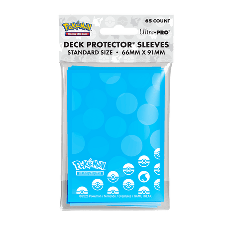 Energy - Water Type 65ct DECK PROTECTOR® Sleeves for Pokémon - E-16744 - Ultra PRO- Ultra PRO International