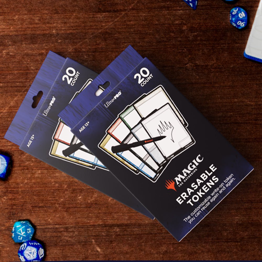 Erasable Tokens for Magic: The Gathering