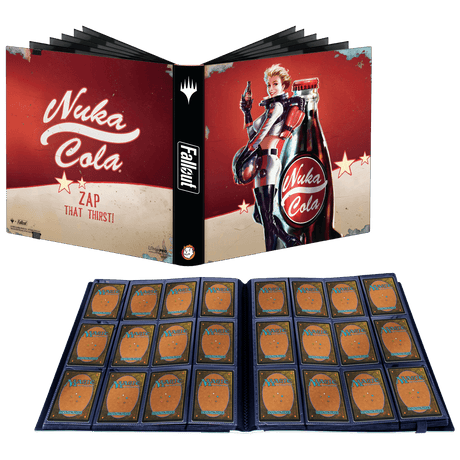 nuka cola card sleeves Fallout Nuka Cola Pinup 105ct APEX Deck Protector Sleeves for Magic: The Gathering